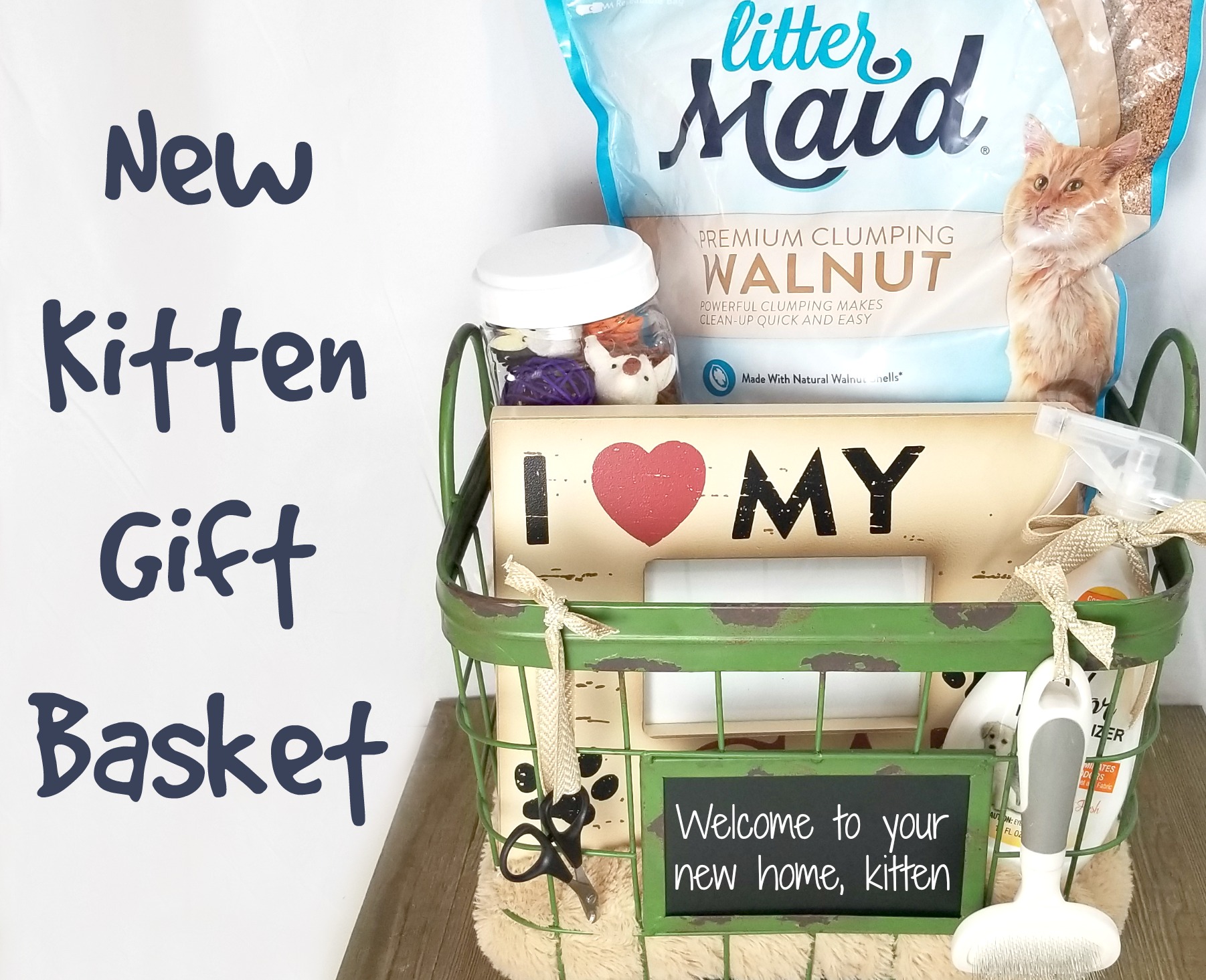 Kitten hotsell gift basket