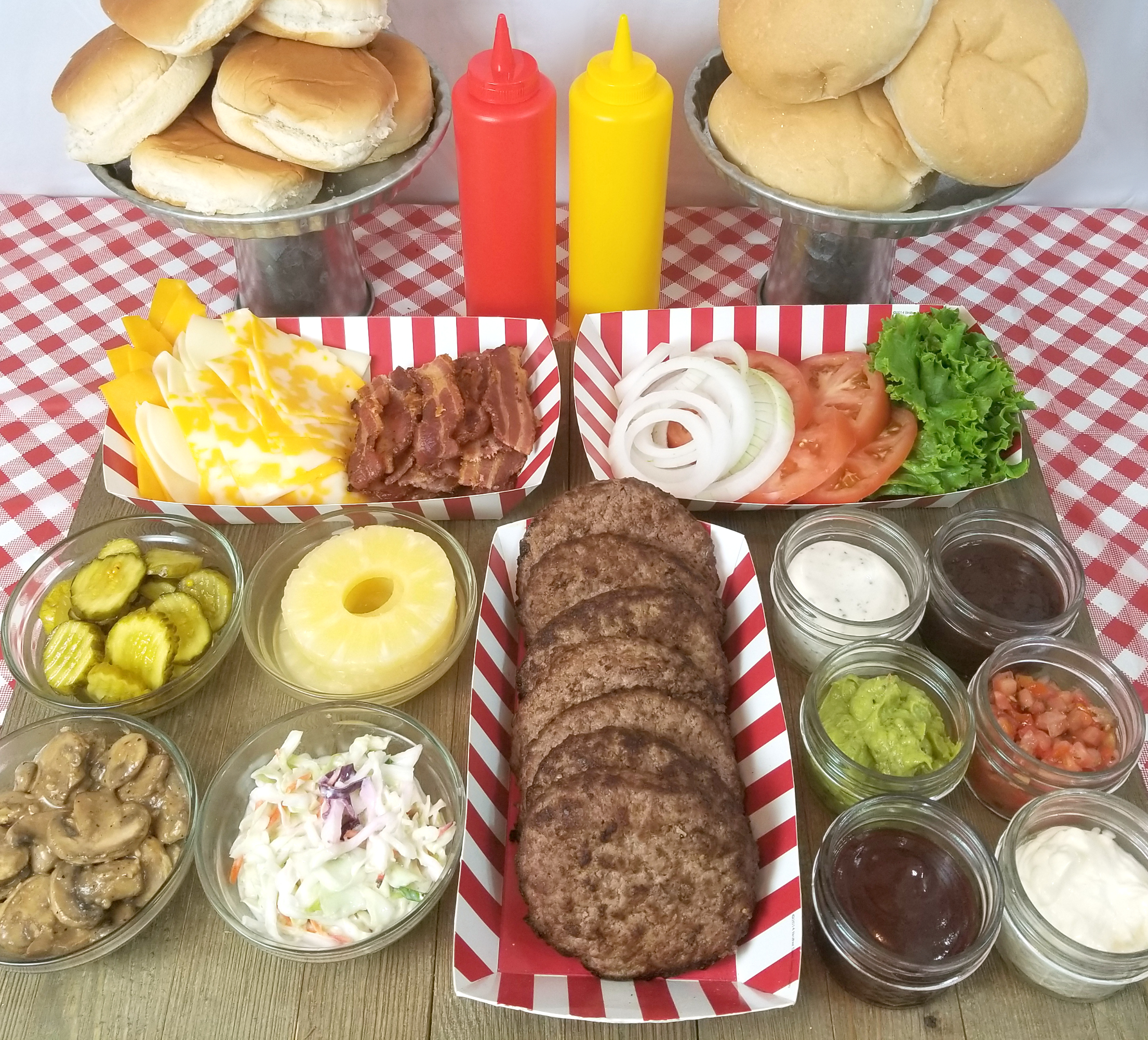 Burger Bar Party Idea Making Time For Mommy