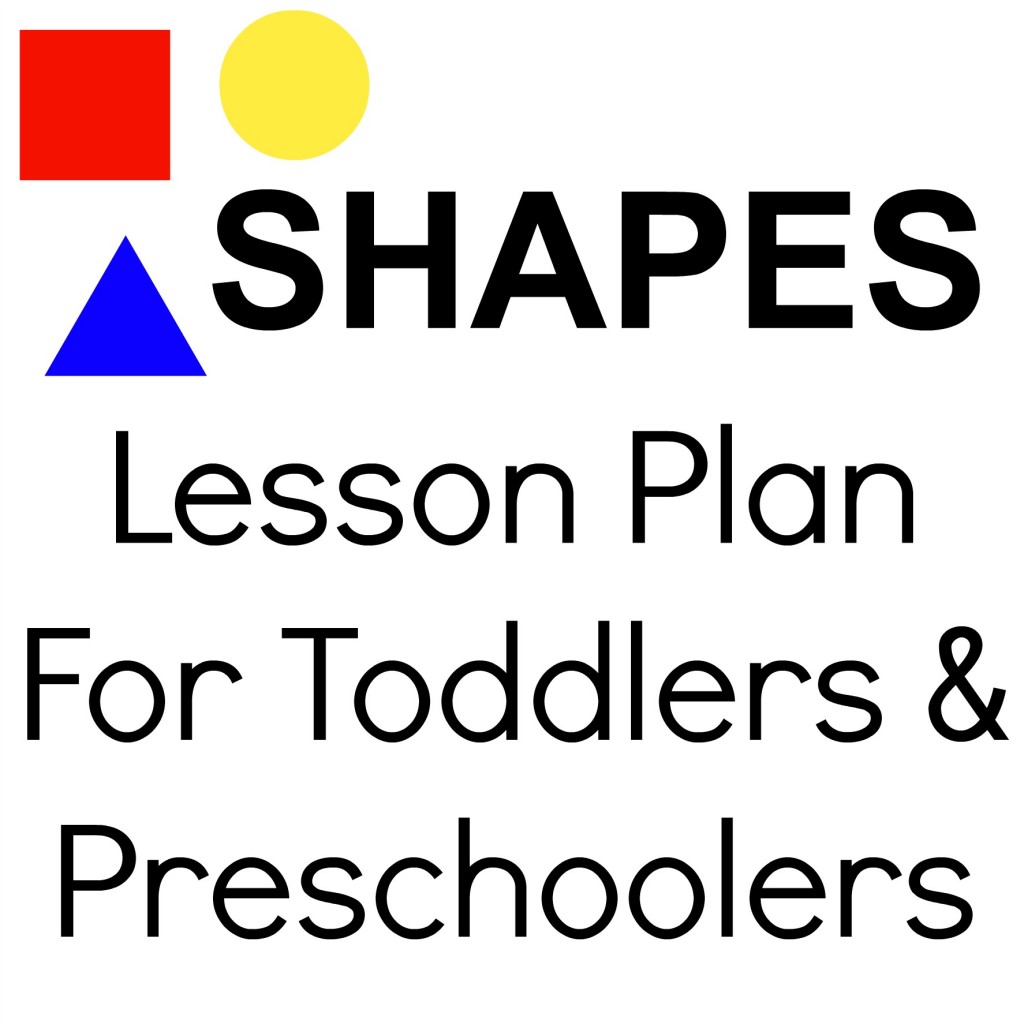 Tot School Shapes Making Time For Mommy