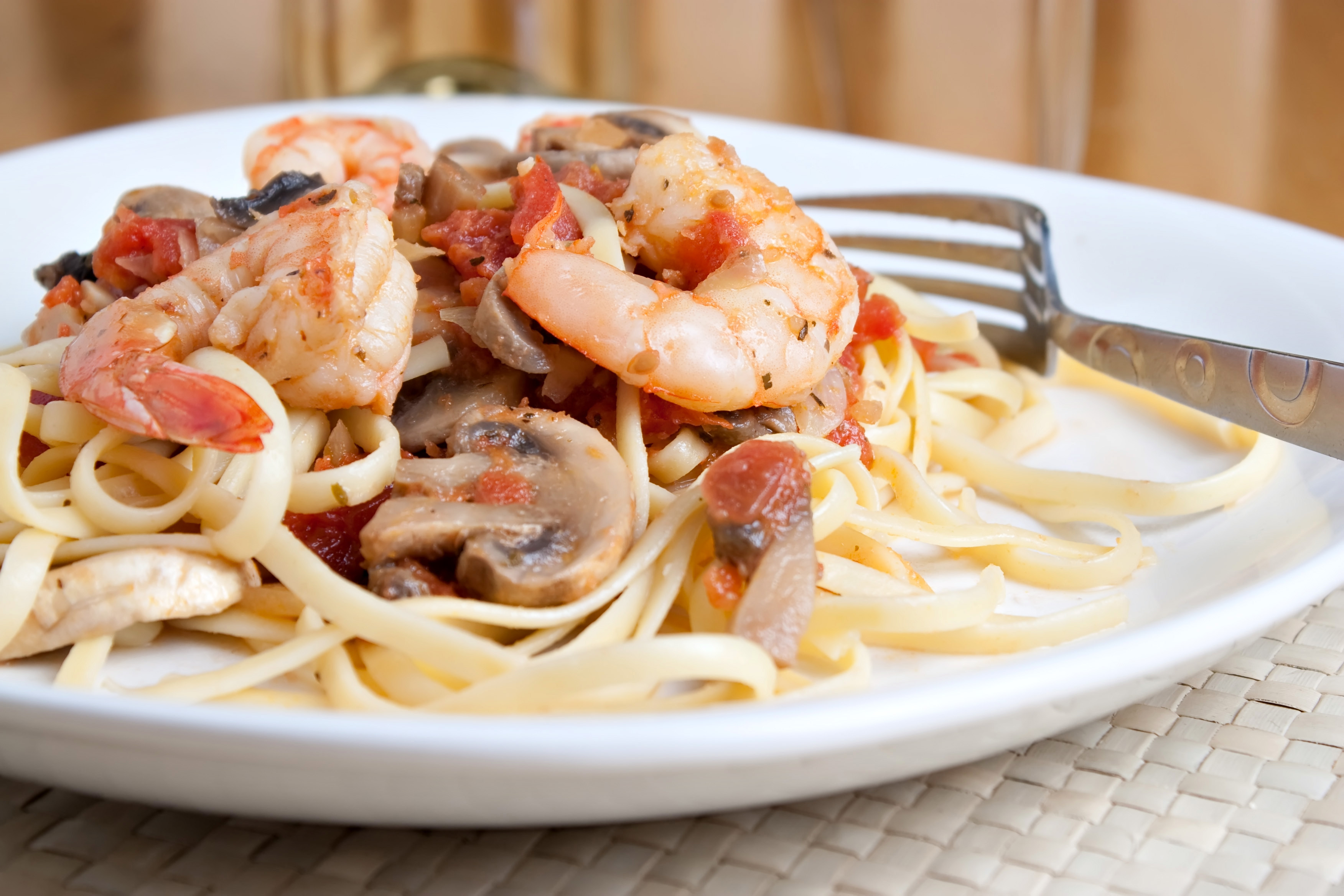 Shrimp Pasta Dish