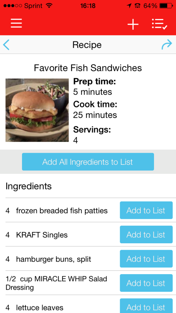 Menu Planning With The MyMixx App - Making Time for Mommy